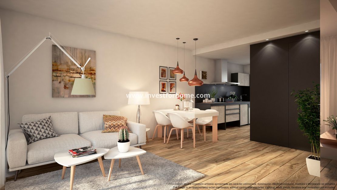 Appartement te koop in Punta Prima, Torrevieja, nieuw complex.