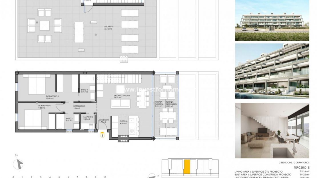 Nieuwbouw - Penthouse - Mar de Cristal-Playa Honda - Mar de Cristal