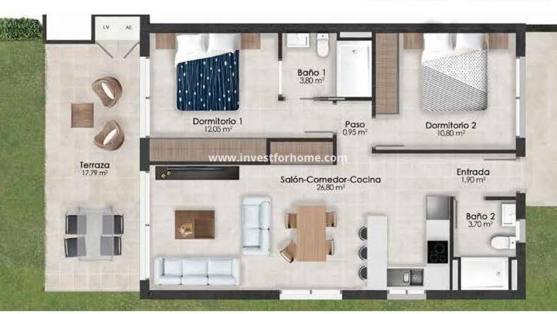 Nueva construcción - Apartamento - Alhama De Murcia - Alhama Signature Golf