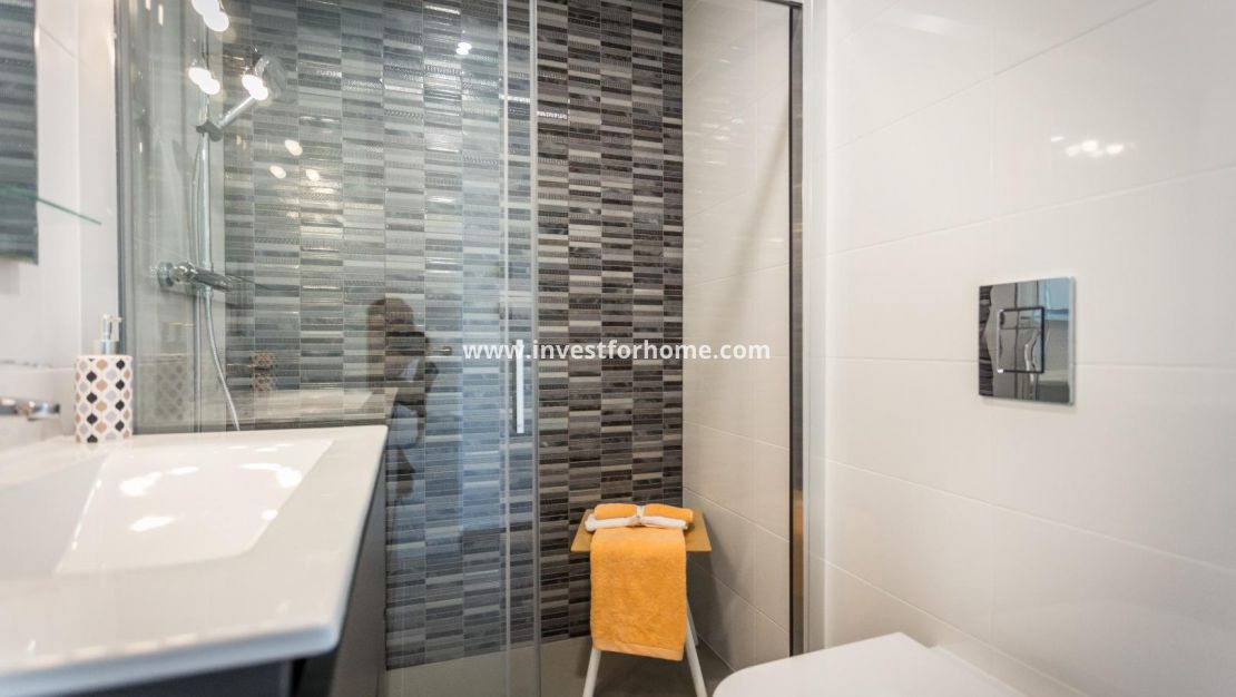 Bungalow, neuf, Pilar de la horadada, jardin, solarium, à vendre, nouveau, moderne