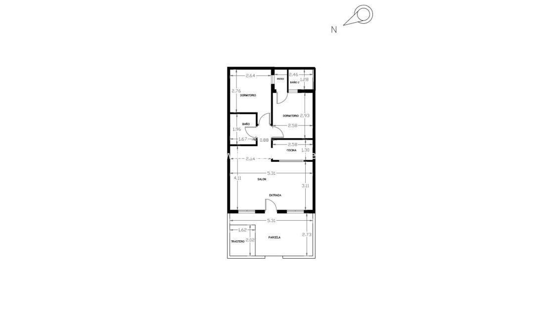 Försäljning - Hus - Torrevieja - La Siesta-El Chaparral