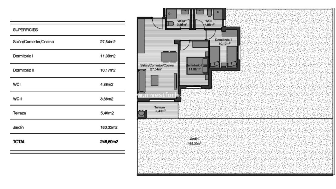 Försäljning - Lägenhet - San Miguel de Salinas - Inland
