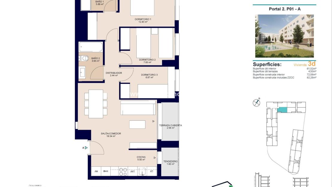 New Build - Apartment - Alicante - San Agustín