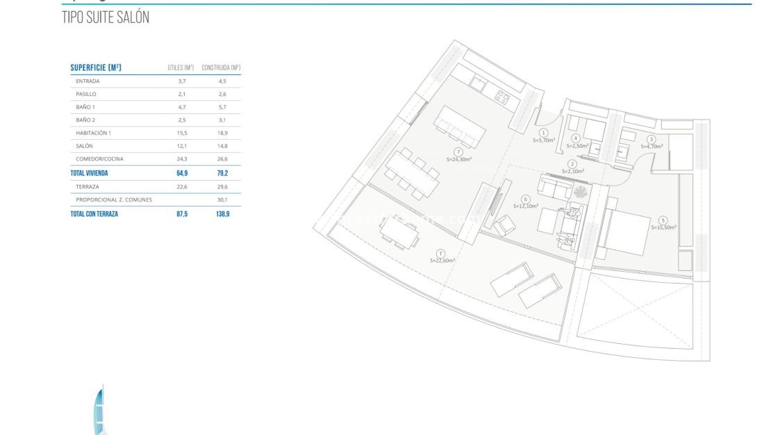 New Build - Apartment - Benidorm