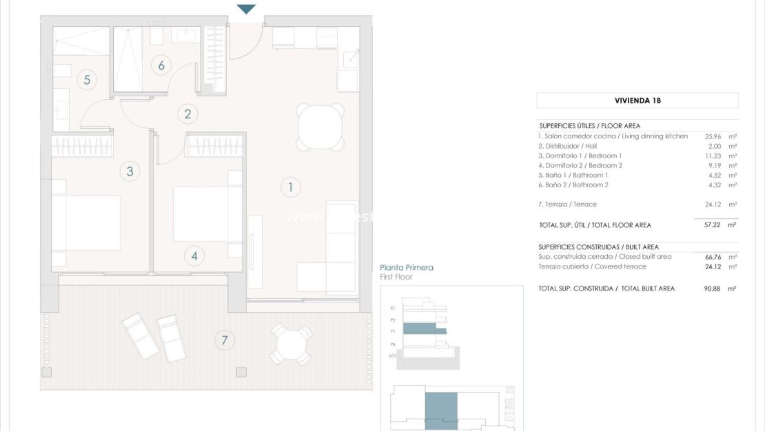 New Build - Apartment - Benijofar - Pueblo