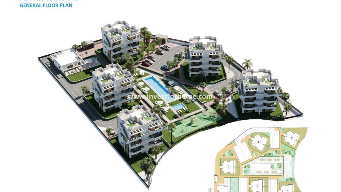 New Build - Apartment - Los Alcázares - Santa Rosalia Resort