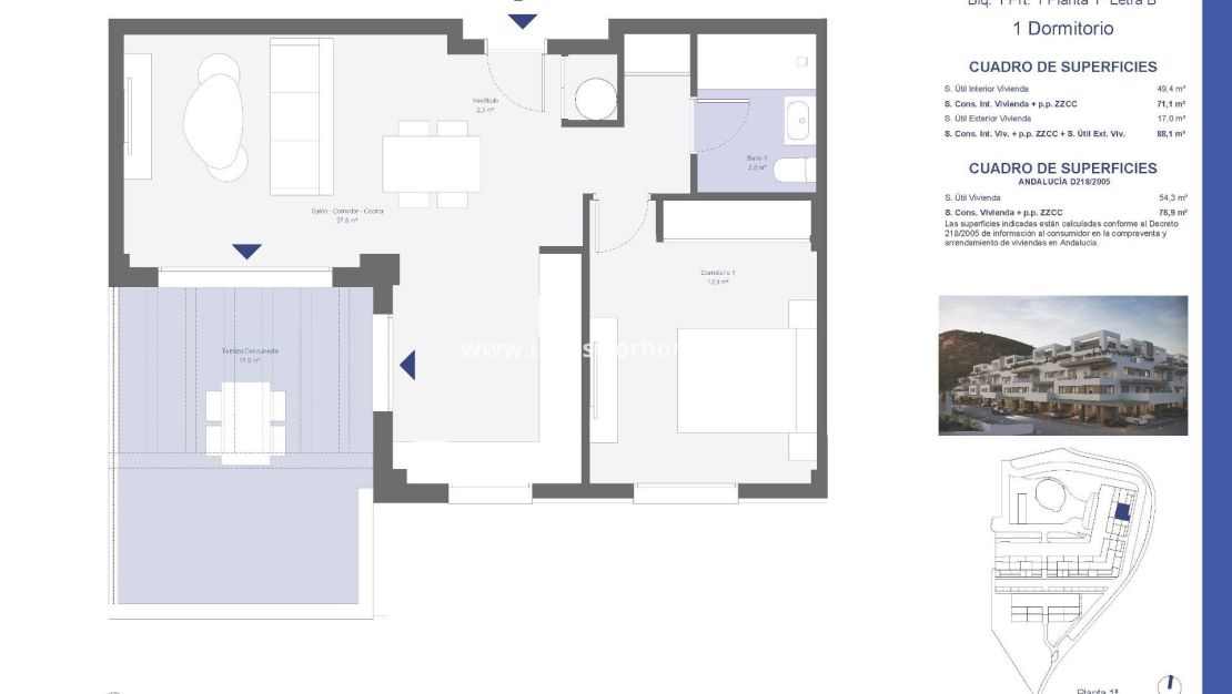 New Build - Apartment - Pulpi - Aguilón Golf