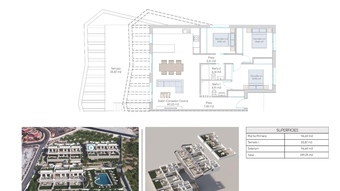 New Build - Bungalow - Finestrat - Balcón de Finestrat