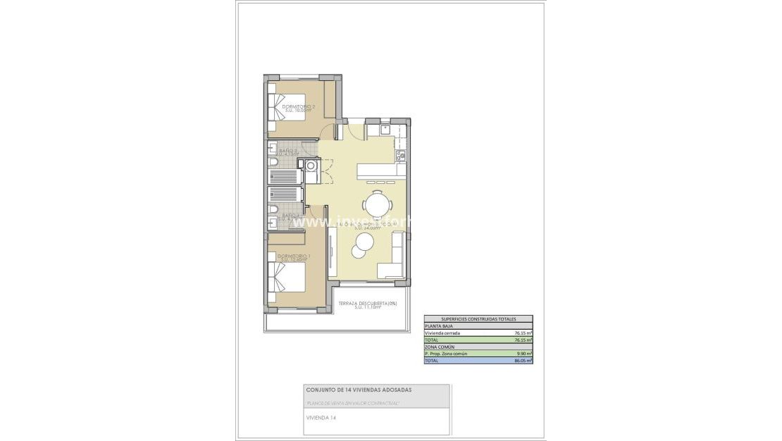 New Build - Bungalow - Rojales - Pueblo