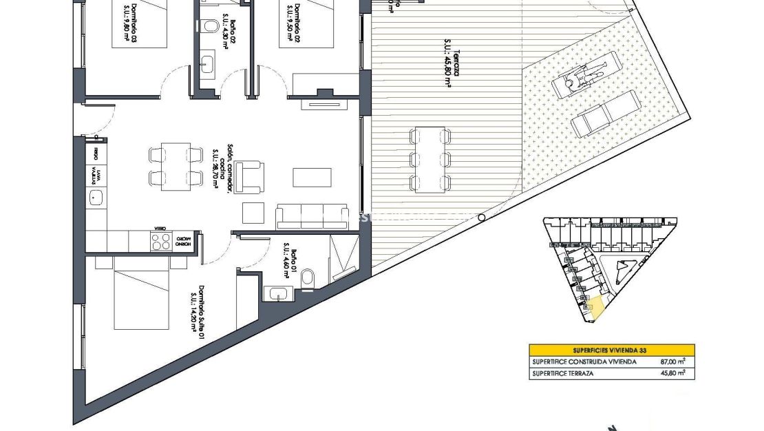 New Build - Bungalow - San Fulgencio - Pueblo