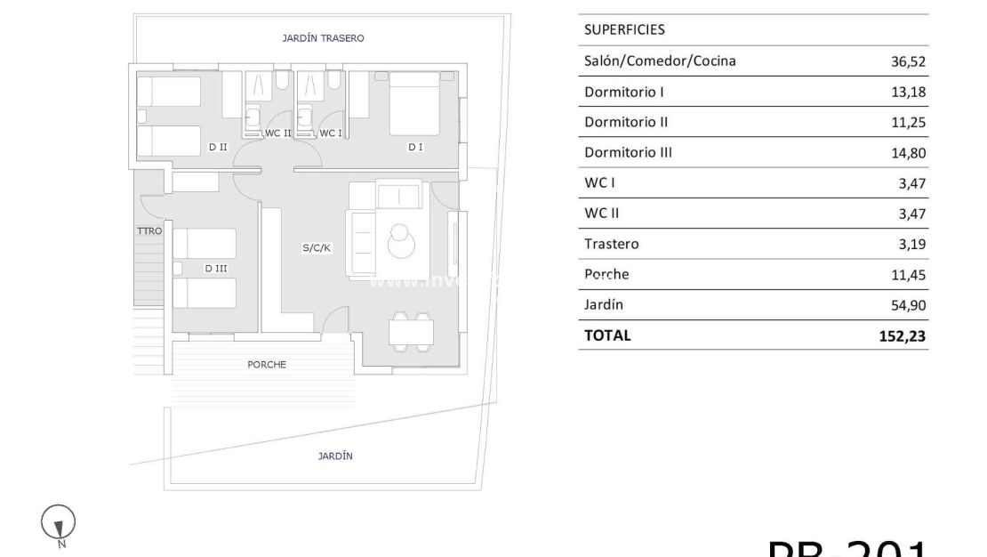 New Build - Bungalow - San Miguel de Salinas - Pueblo