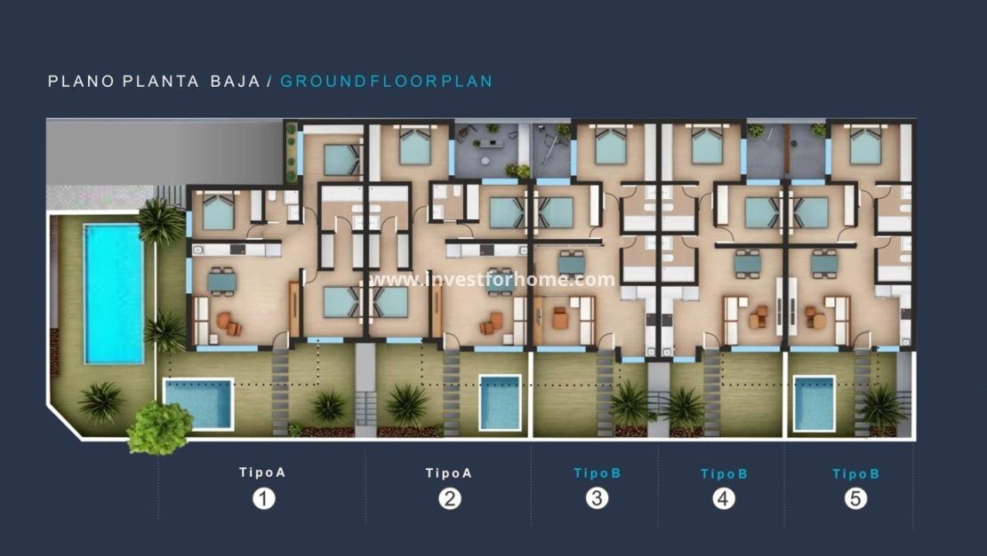 New Build - Bungalow - San Pedro del Pinatar - Los Pinos