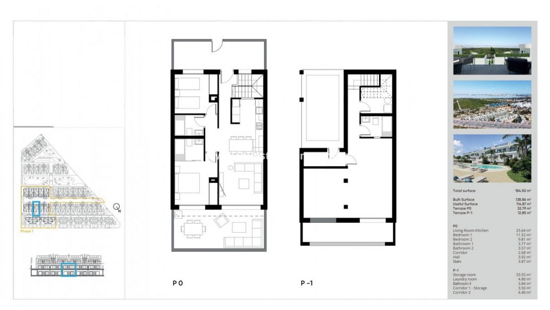 New Build - Bungalow - Torrevieja - Los Balcones