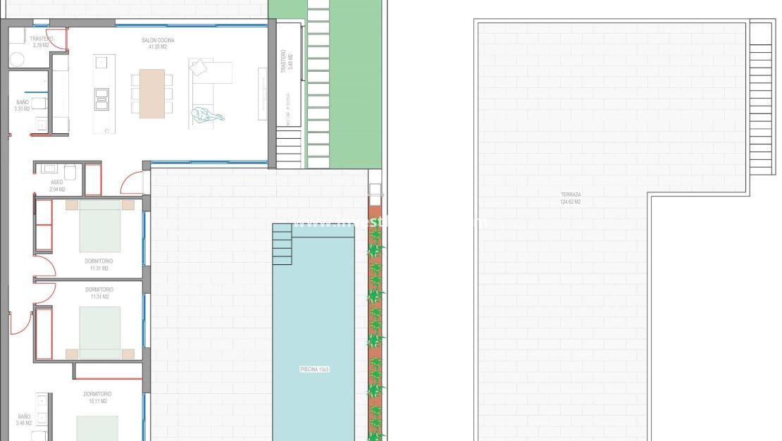 New Build - Villa - Los Alcázares - Serena Golf