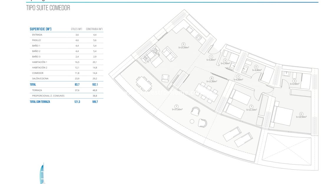 Nieuwbouw - Appartement - Benidorm