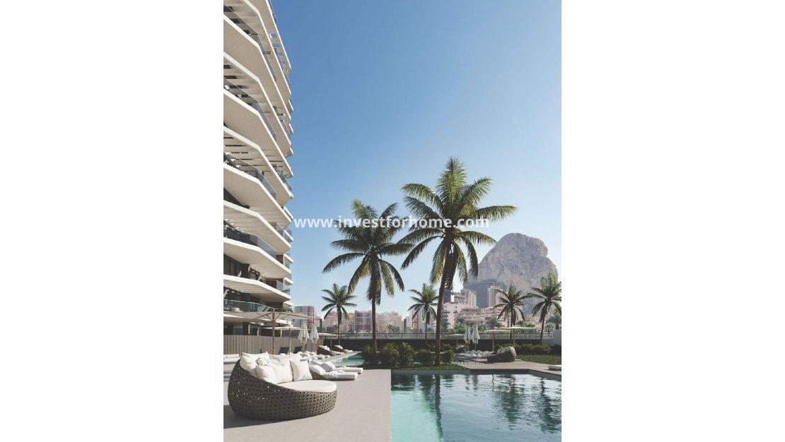 Nieuwbouw - Appartement - Calpe - Playa Cantal Roig