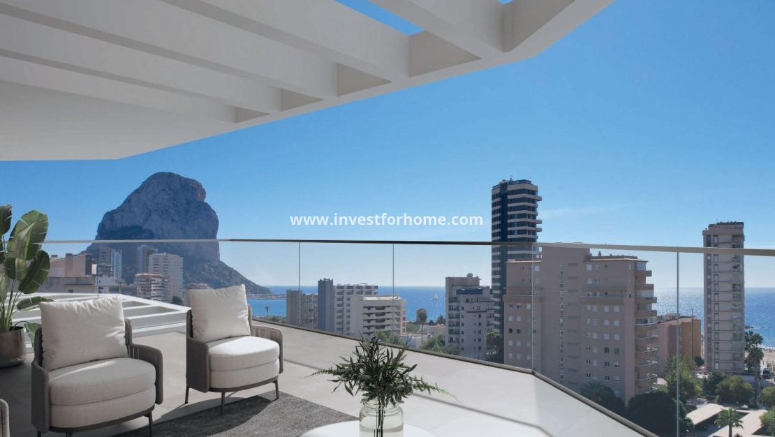 Nieuwbouw - Appartement - Calpe - Playa Cantal Roig