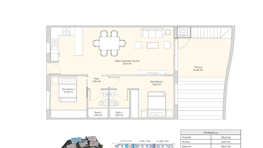 Nieuwbouw - Appartement - Finestrat - Puig Campana Golf