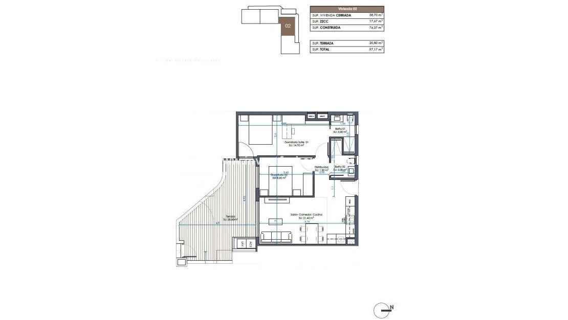 Nieuwbouw - Appartement - Guardamar del Segura - Camino del Puerto
