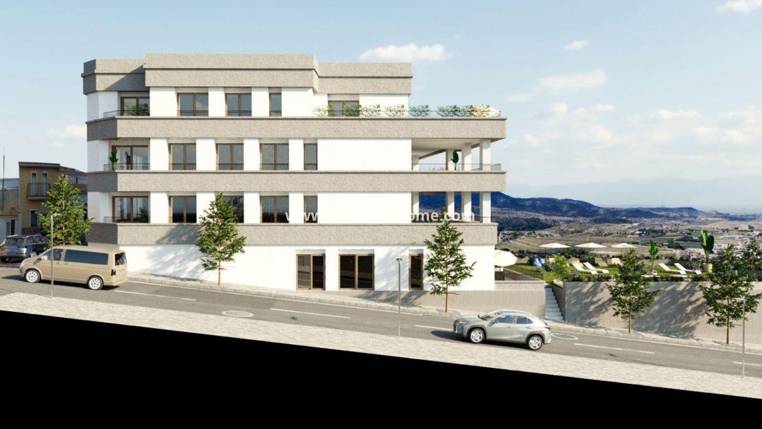 Nieuwbouw - Appartement - Hondón de las Nieves - Pueblo