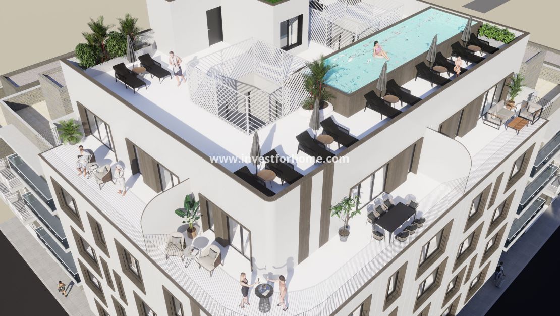 Nieuwbouw - Appartement - Torrevieja - Centro