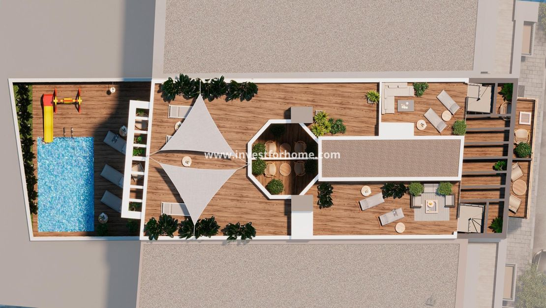 Nieuwbouw - Appartement - Torrevieja - Playa de El Cura