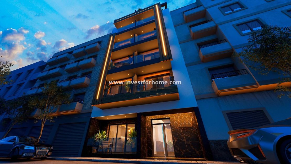 Nieuwbouw - Appartement - Torrevieja - Playa de El Cura