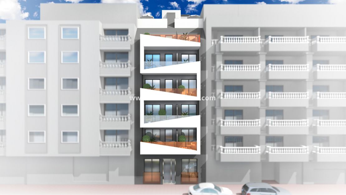 Nieuwbouw - Appartement - Torrevieja - Playa de los Locos