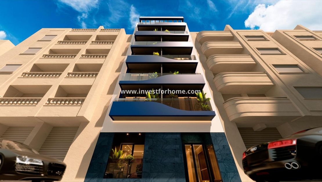 Nieuwbouw - Appartement - Torrevieja - Playa del Acequión