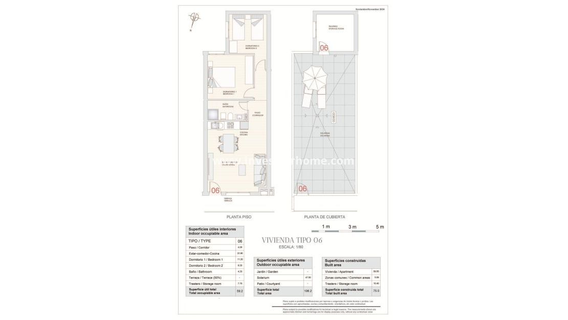 Nieuwbouw - Bungalow - Hondón de las Nieves - La Canalosa