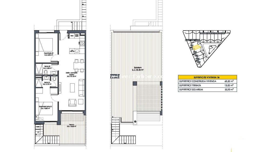 Nieuwbouw - Bungalow - San Fulgencio - Pueblo