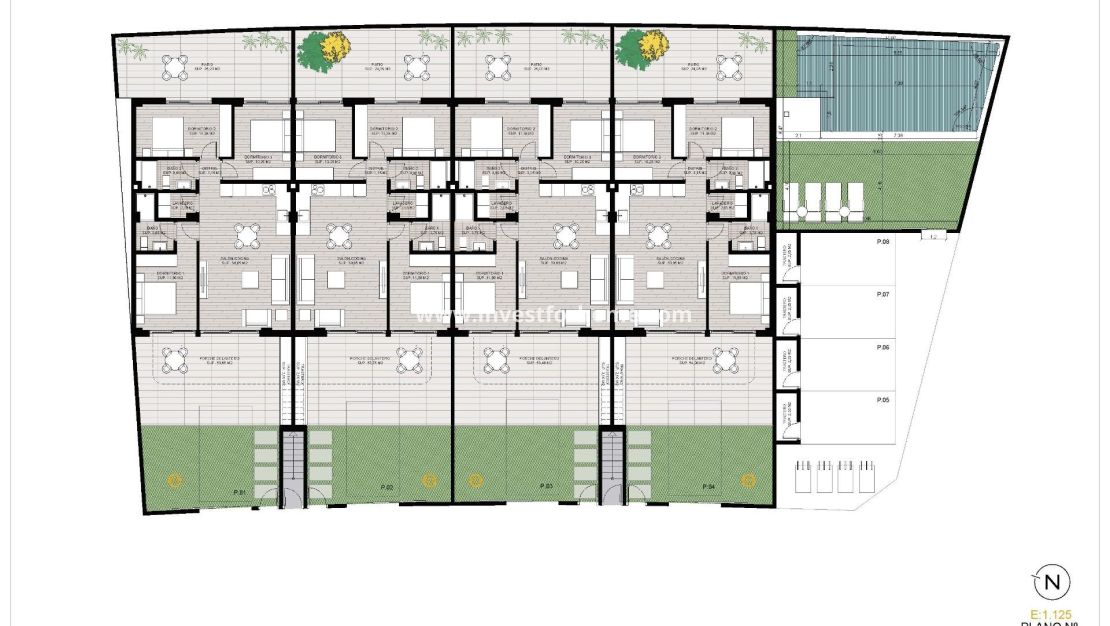 Nieuwbouw - Bungalow - San Pedro del Pinatar - Los Cuarteros