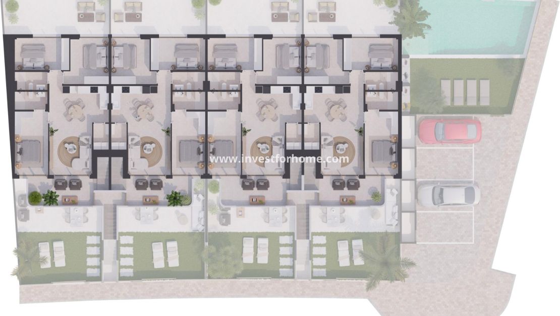 Nieuwbouw - Bungalow - San Pedro del Pinatar - Los Cuarteros