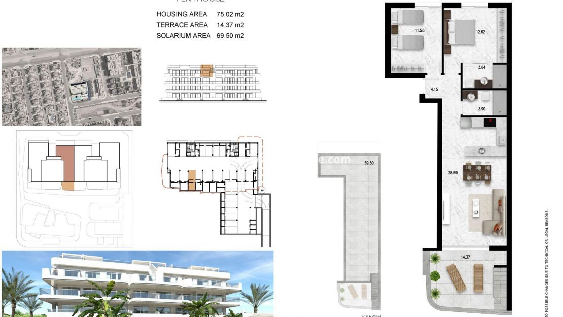 Nieuwbouw - Penthouse - Orihuela Costa - Lomas De Cabo Roig