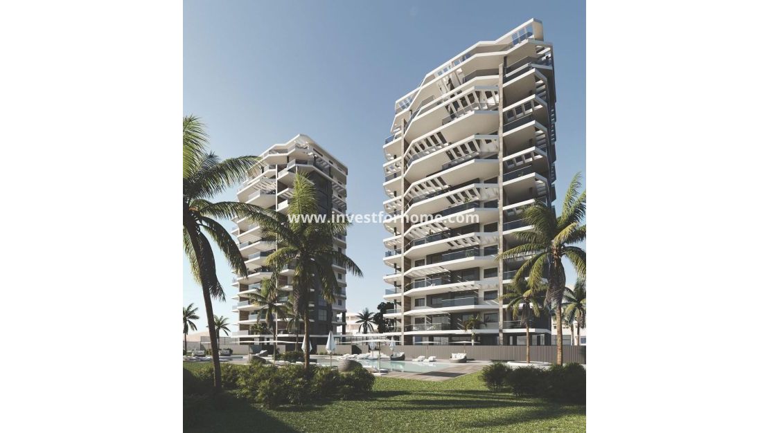Nouvelle construction - Appartement - Calpe - Playa Cantal Roig