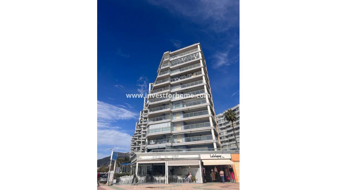 Nouvelle construction - Appartement - Calpe - Playa de La Fossa