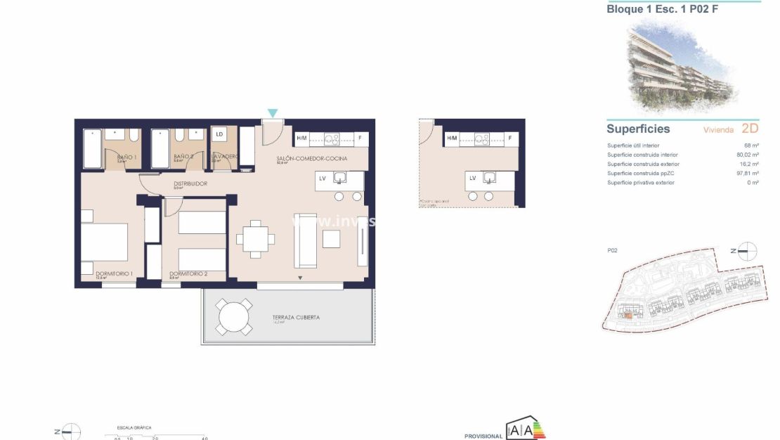 Nouvelle construction - Appartement - Denia - Playa de La Almadraba