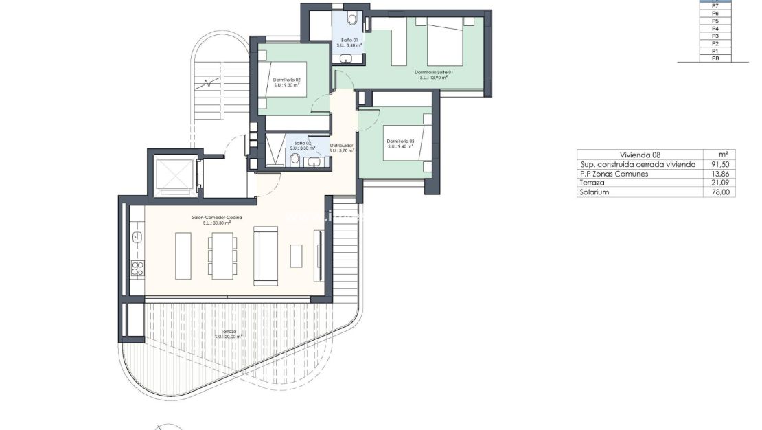 Nouvelle construction - Appartement - Guardamar del Segura - Avenida del Puerto