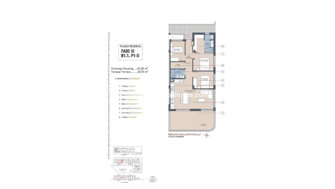 Nouvelle construction - Appartement - Los Alcázares - La Serena Golf