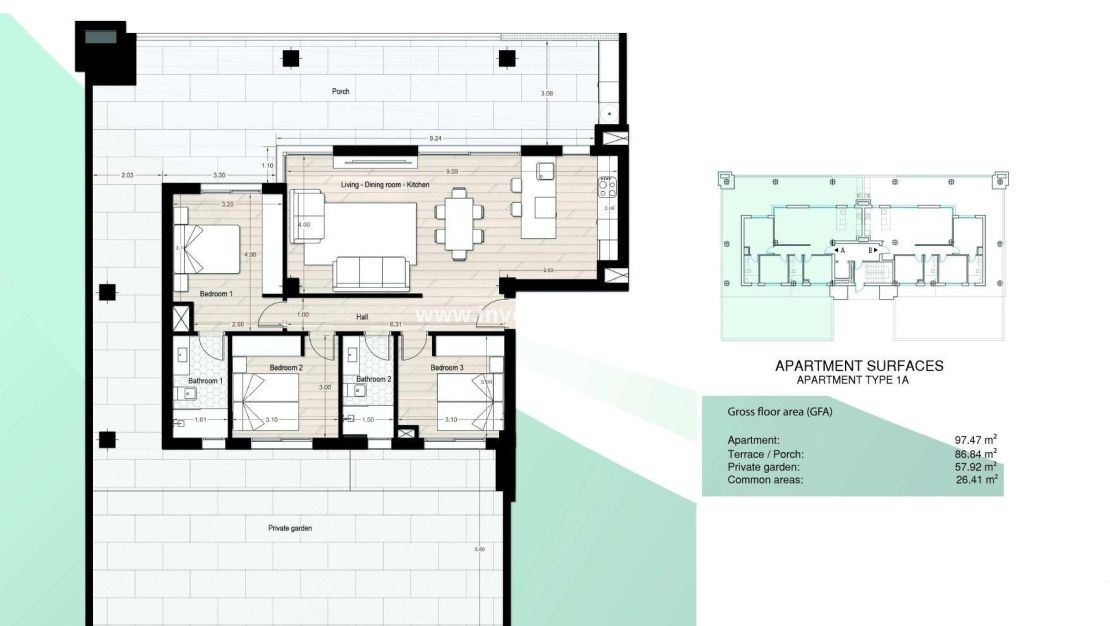 Nouvelle construction - Appartement - Los Alcázares - Los Narejos