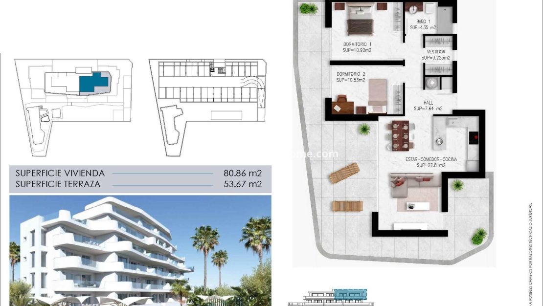Nouvelle construction - Appartement - Pilar de la Horadada - Mil Palmeras