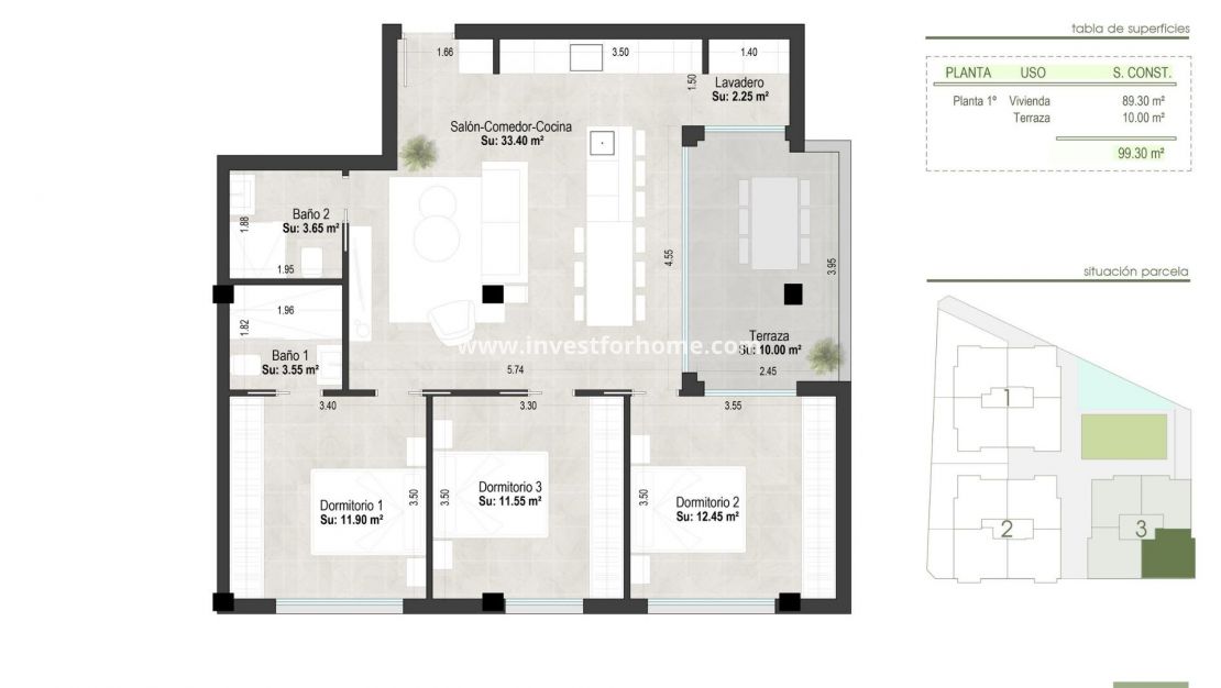 Nouvelle construction - Appartement - San Pedro del Pinatar - San Pedro del Pinatar pueblo