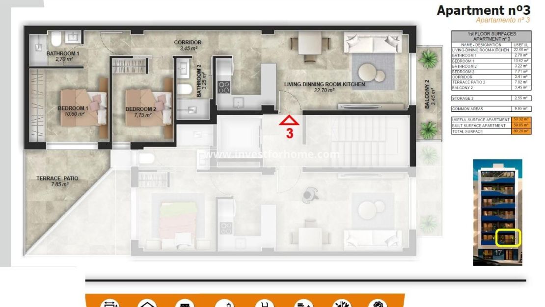 Nouvelle construction - Appartement - Torrevieja - Playa del Acequión