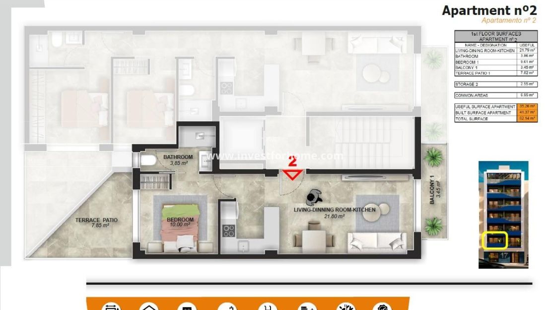 Nouvelle construction - Appartement - Torrevieja - Playa del Acequión