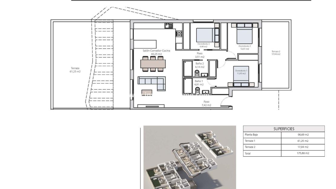 Nouvelle construction - Bungalow - Finestrat - Balcón de Finestrat