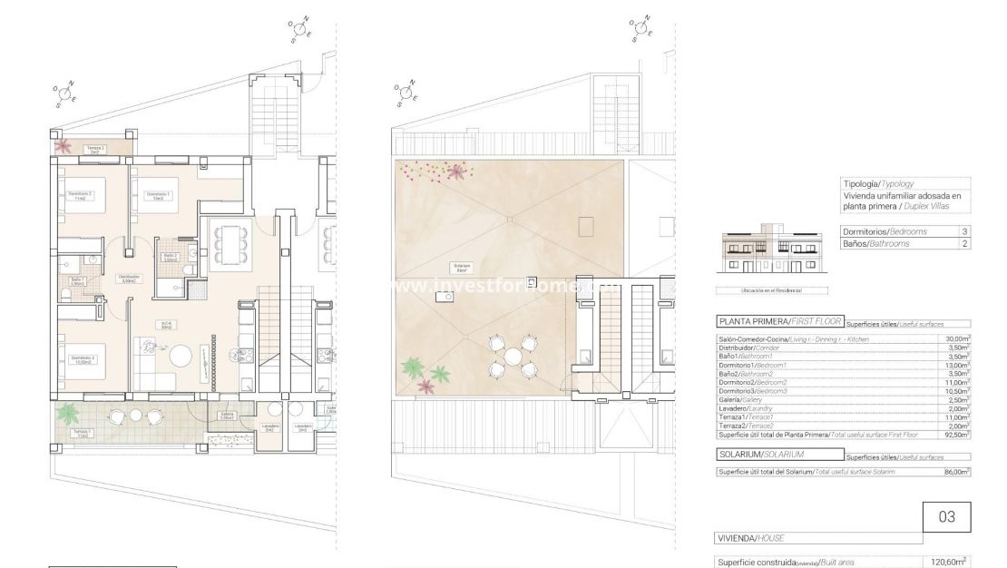 Nouvelle construction - Bungalow - Hondón de las Nieves - Canalosa
