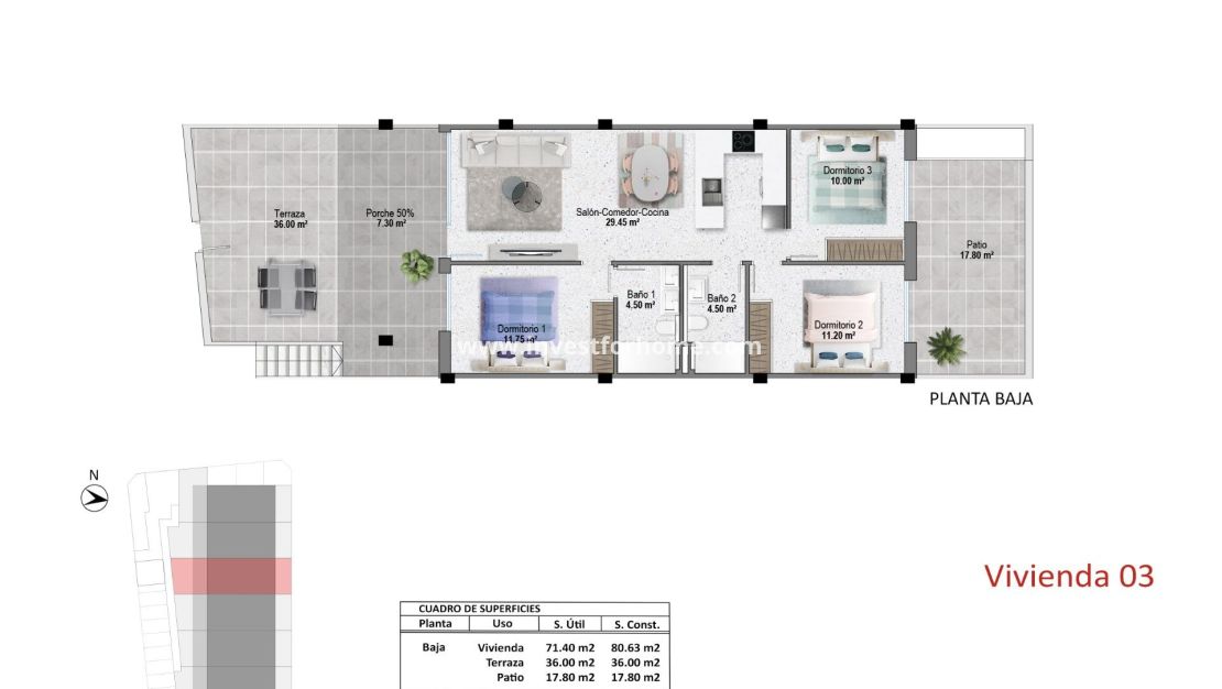 Nouvelle construction - Bungalow - Pilar de la Horadada - pueblo