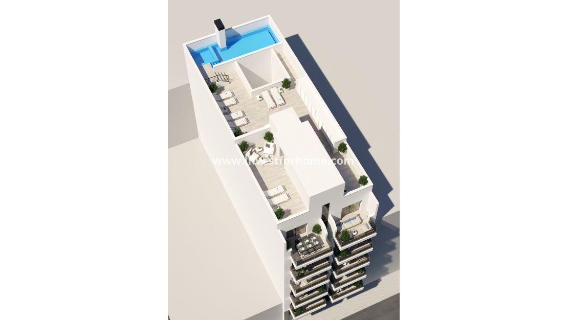 Nouvelle construction - ground-floor - Torrevieja - Centro