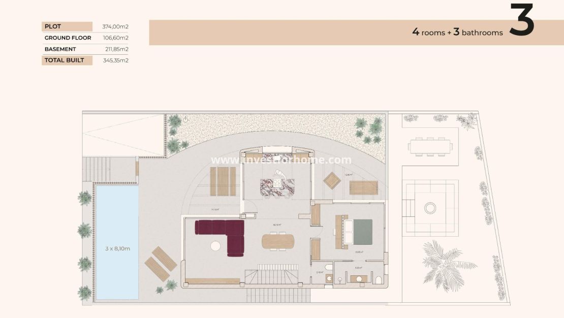 Nouvelle construction - Villa - Algorfa - La Finca Golf