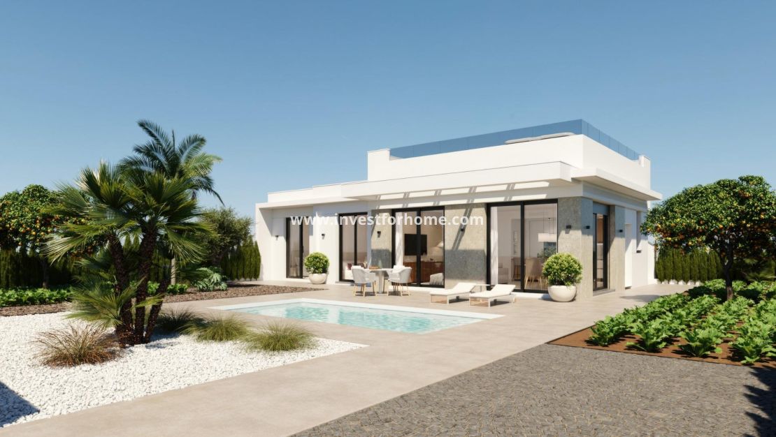 Nouvelle construction - Villa - Fuente Álamo - Hacienda Del Álamo Golf